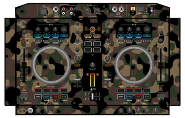 Denon DJ MC 4000 Skin Camo Woodland